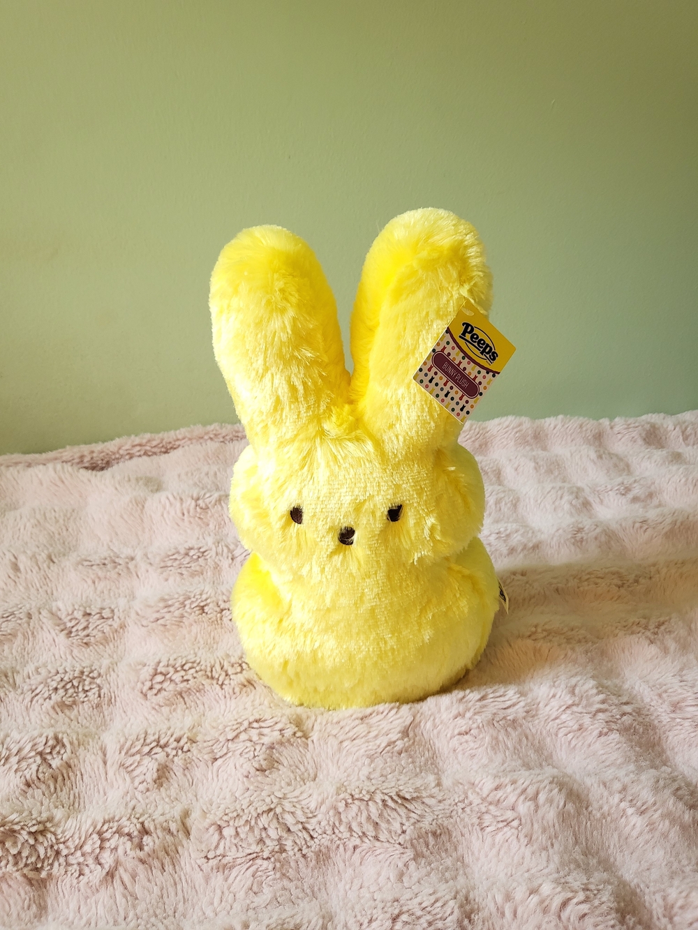 Peeps Yellow Bunny Plush